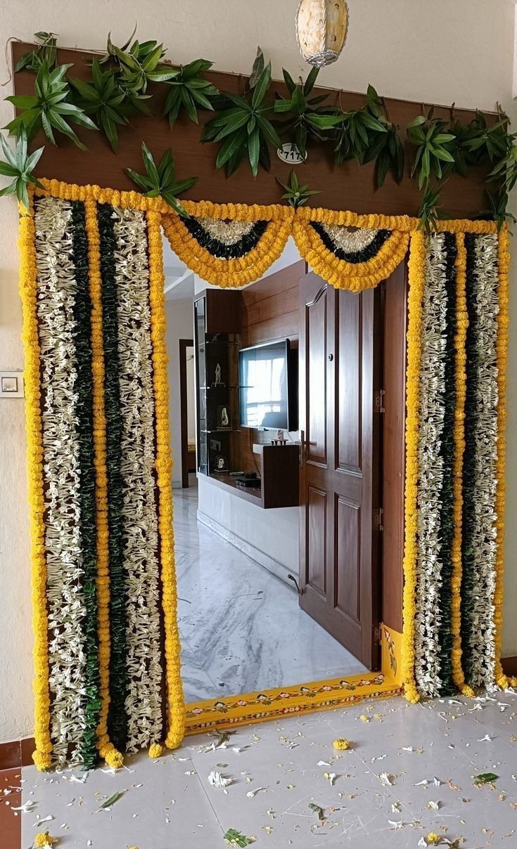 Main Door Housewarming Decor